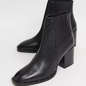 Studded slip on boots ASOS